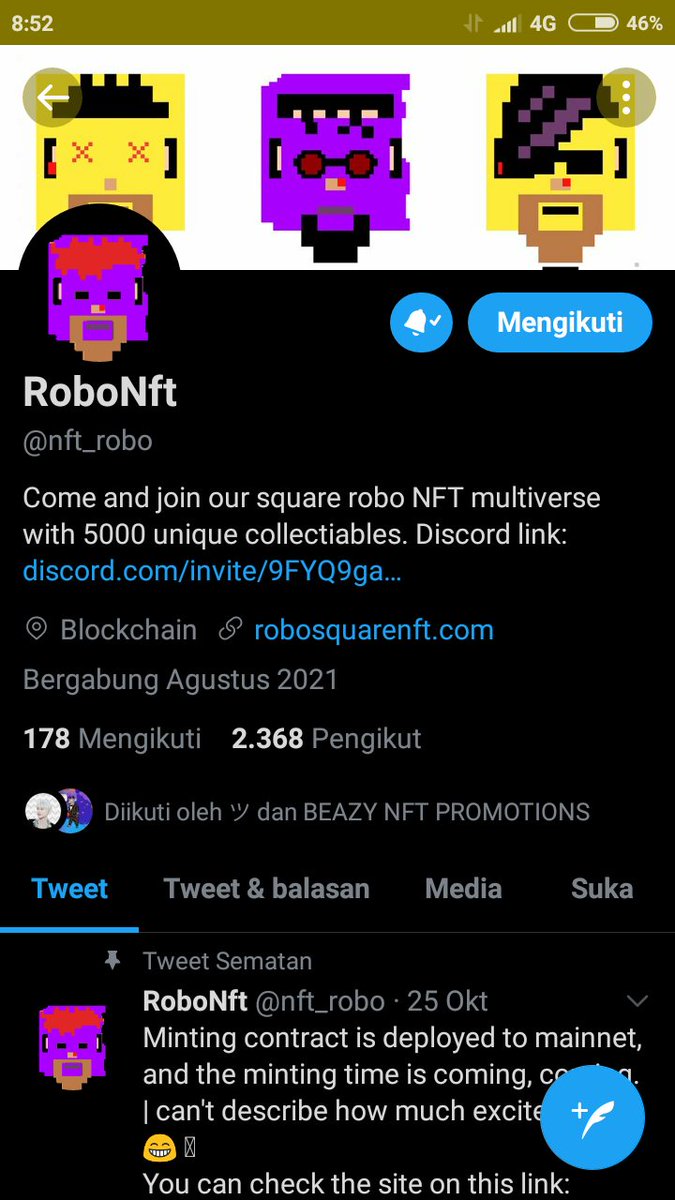 triicityx's tweet photo. @coodazai @nft_robo Done https://t.co/a77NJUoFZe