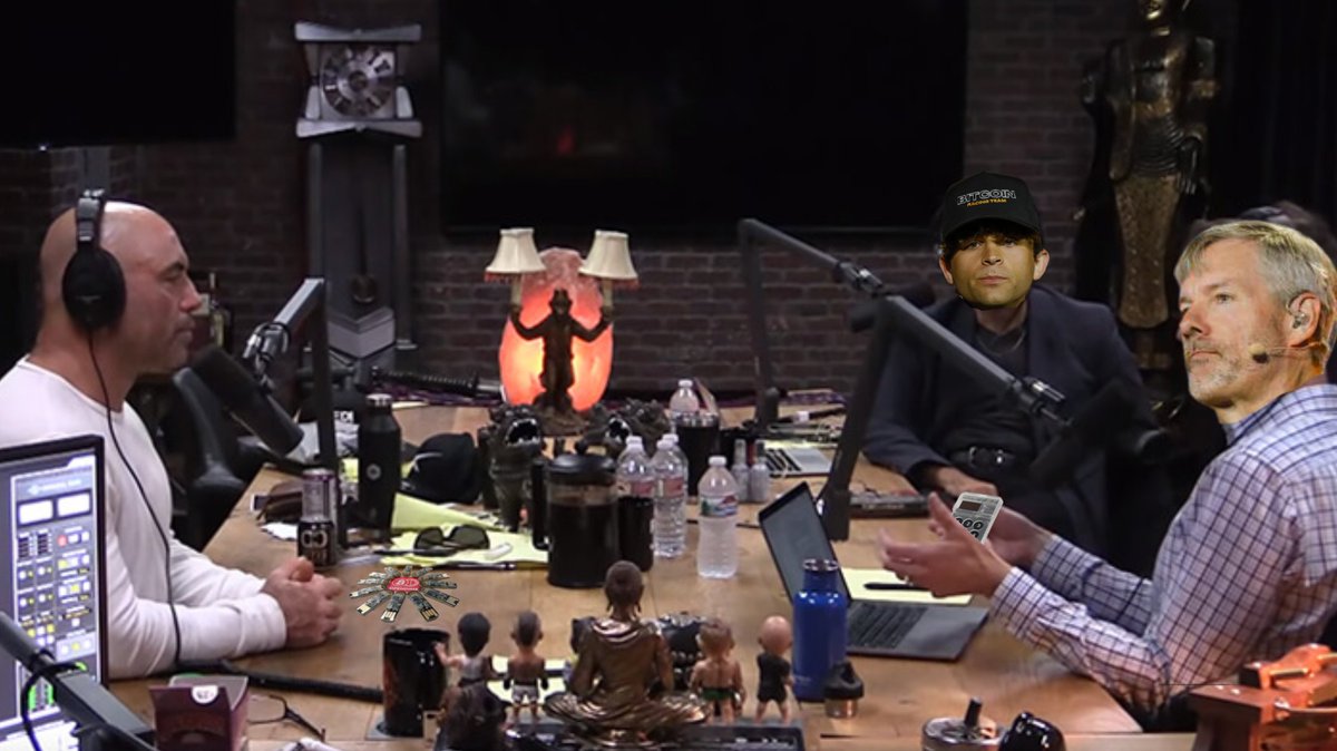 RT if you agree <a href="/joerogan/">Joe Rogan</a> should bring on <a href="/saylor/">Michael Saylor</a> and <a href="/jackmallers/">Jack Mallers</a> on the pod to talk about #Bitcoin 🔥