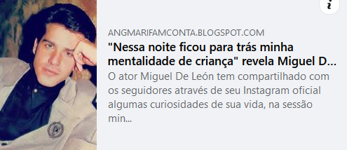 angfammiguel's tweet photo. #postblogto Hablando un poquito de todo que nos comparte nuestro @MDeLeon_Oficial en la sesión Mi musica en los viernes. Amoo conocer un poquito mas de nuestro Miguelito.
https://t.co/6O9l4LB5U0
#MiguelDeLeón https://t.co/hF81aH1TLv