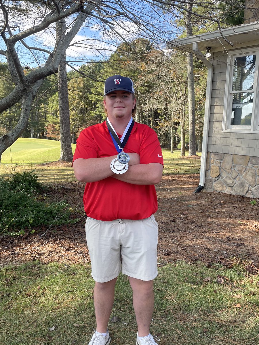 WaltersStSports's tweet photo. How bout them Senators!!!

In the final round of the Eagle Invitational, Walters State ties Cleveland State for first place before winning a playoff on the third hole to take home first. 

Hunter Hartman took first place in the tournament!! https://t.co/C7tC7DHk1g