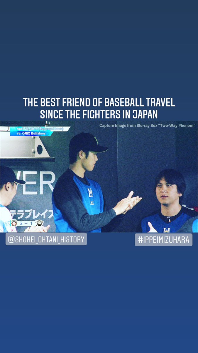 OhtaniRecords's tweet photo. Shohei Ohtani and Ippei Mizuhara at Sapporo Dome in 2014 #twowayplayer #twowayphenom #TheHaloWay #angels #LittleLeague #webelieve #jassocal #LAA #大谷翔平 #水原一平 #ippeimizuhara #lovefighters #anaheim #webelieve #Anaheim #ohtani #Dodgers #ShoheiOhtani @OhtaniRecords https://t.co/PGyQrusqyC