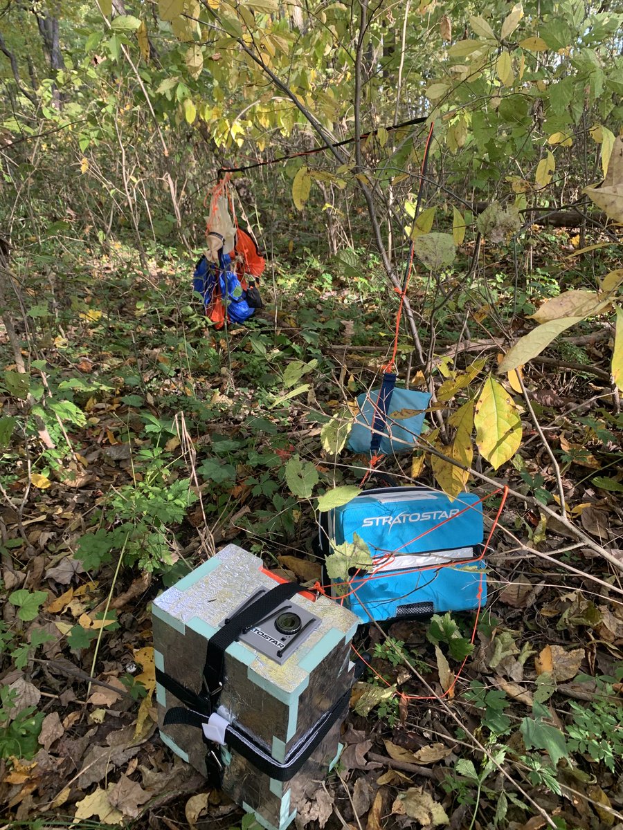 High-altitude payloads recovered!!! #stratostar0455