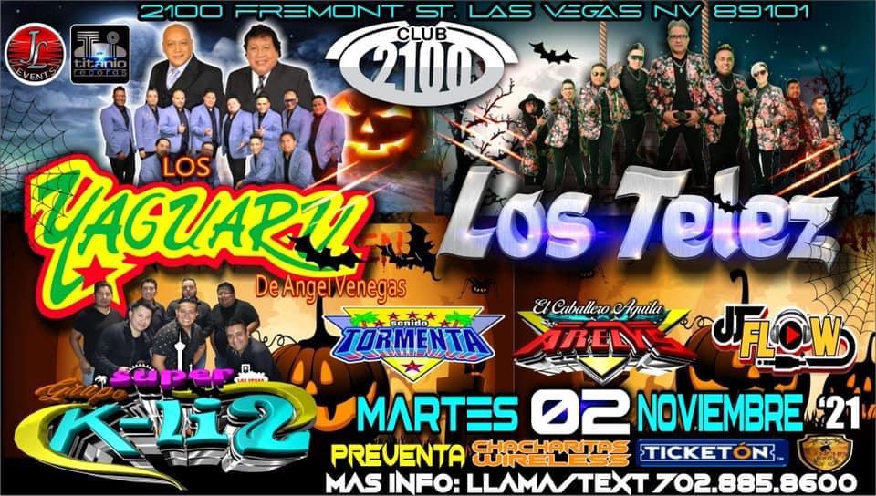 AngelVOrquesta's tweet photo. L A S  V E G A S  🇺🇲  🎰 🎲 ♠️ ♥️ 
También es territorio Venegas, y está noche los esperamos en el #Club_2100 No falten. #Los_Yaguaru_De Angel Venegas Y Su Orquesta Con Sabor #Dinastia_Venegas #El_Sonido_Original #Titanio_Records https://t.co/cFTmmfCI3I