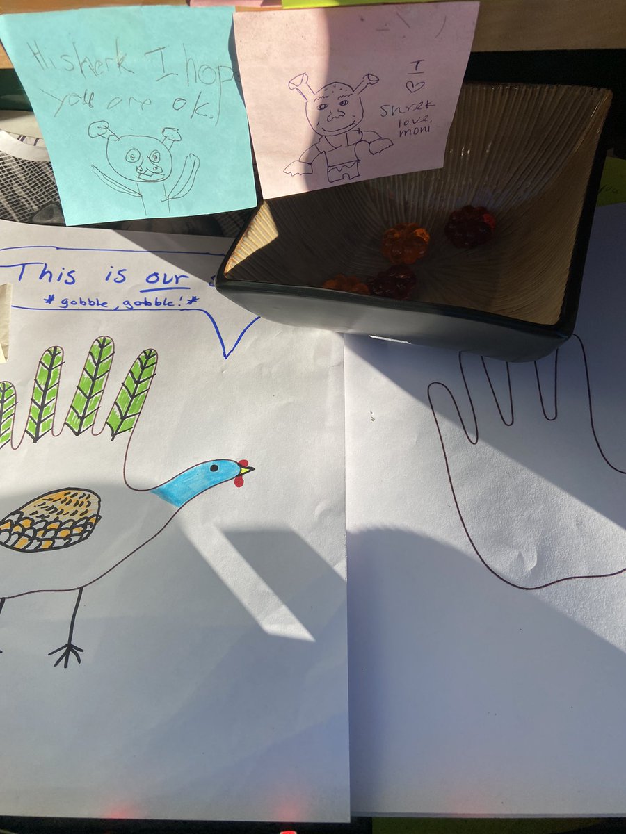 shrekbox's tweet photo. Make a swamp turkey for the Shrek Box. Use your own hand or grab a free template. #shrek #Thanksgiving https://t.co/dpRHO2HgN8