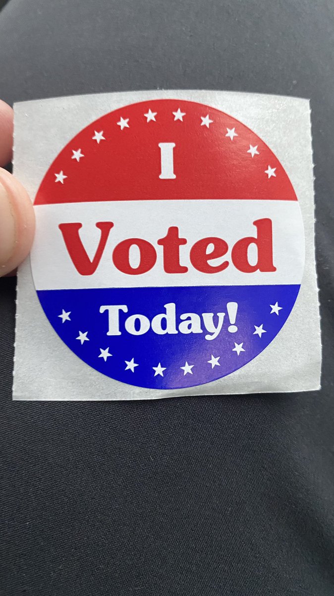 1cast1fish's tweet photo. Did my part Virginia #VirginiaElection2021 https://t.co/oOdCesvatn