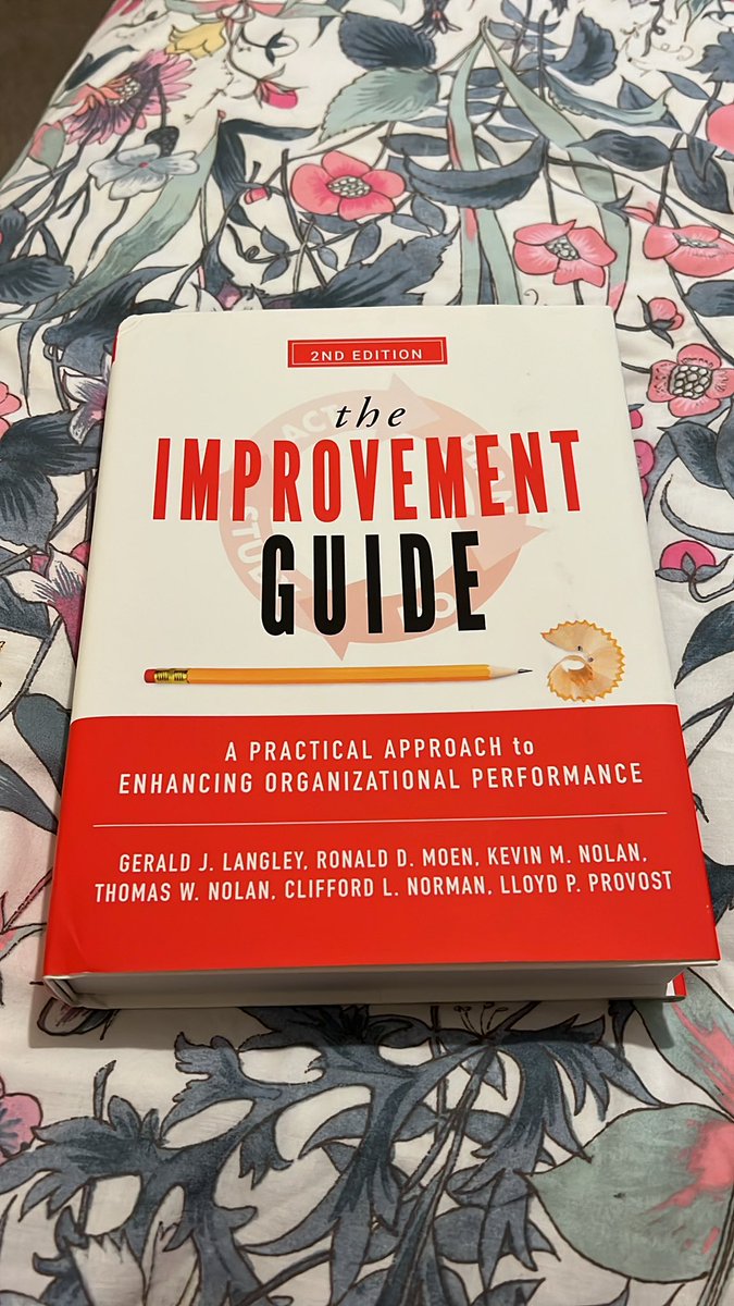 KatieShep3's tweet photo. Some bedtime reading 🤓 Looking forward to the next module of #ScILc35 after a great start on Monday! @CavImprovement @CV_UHB #QualityImprovement #improvementguide https://t.co/GSyYlpL3KT