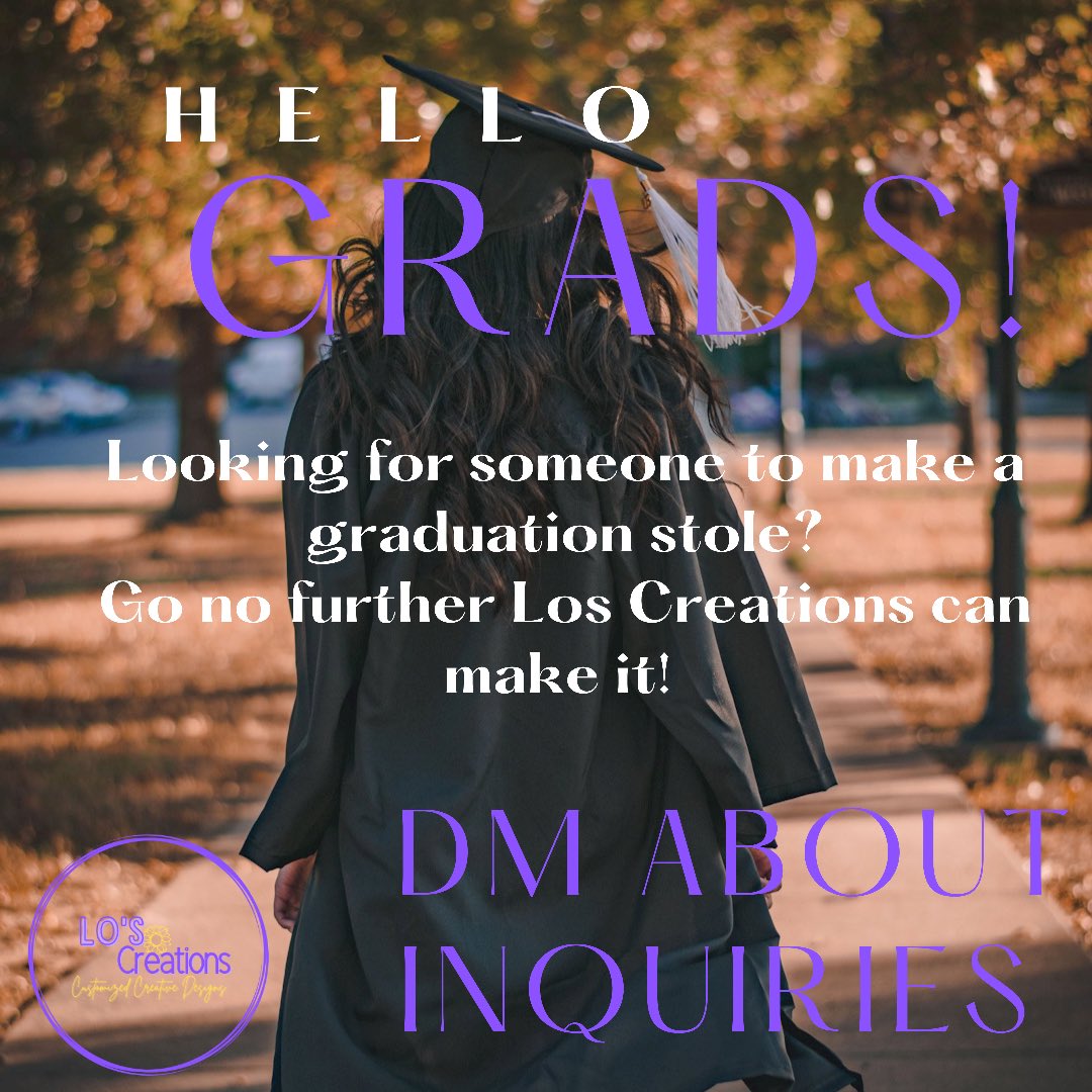 Taking orders for custom stoles!! Follow and DM me on Instagram @ los__creations…or on twitter  <a href="/los_creations/">LosCreations</a>