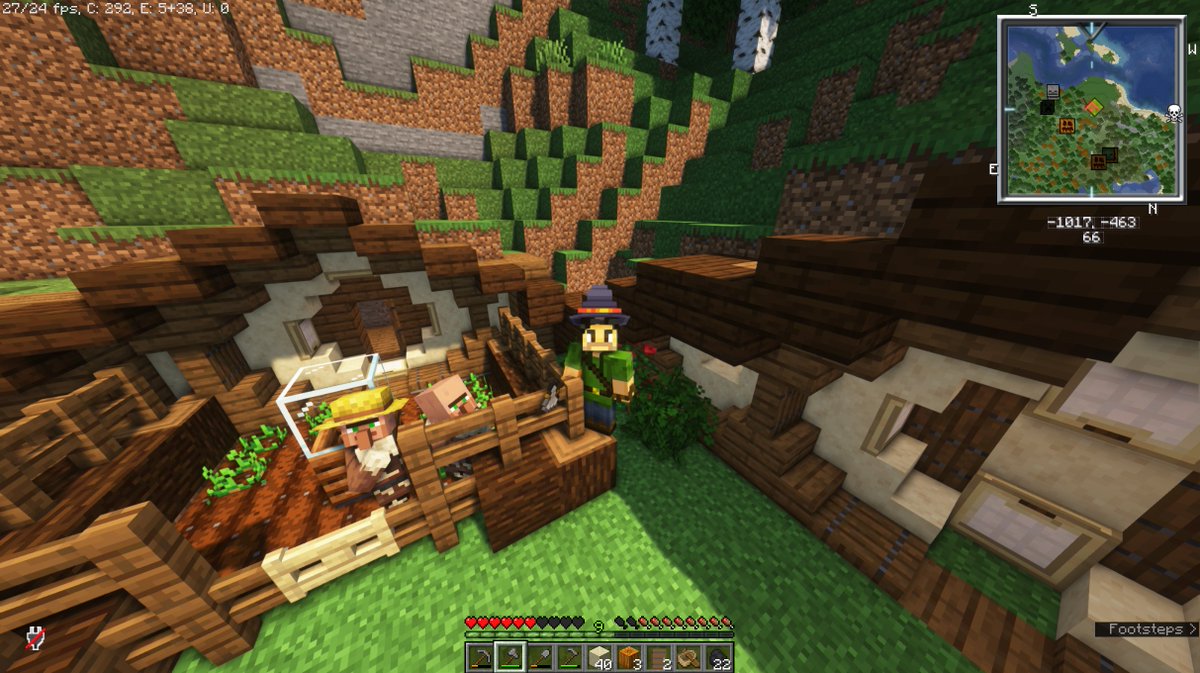 cazaustre_mc's tweet photo. Ya tengo mis primeros aldeanos.
El Inicio de una nueva civilización en #MinecraftiaSMP 😅
@MinecraftiaSmp #Minecraft https://t.co/tabsB5ihXg