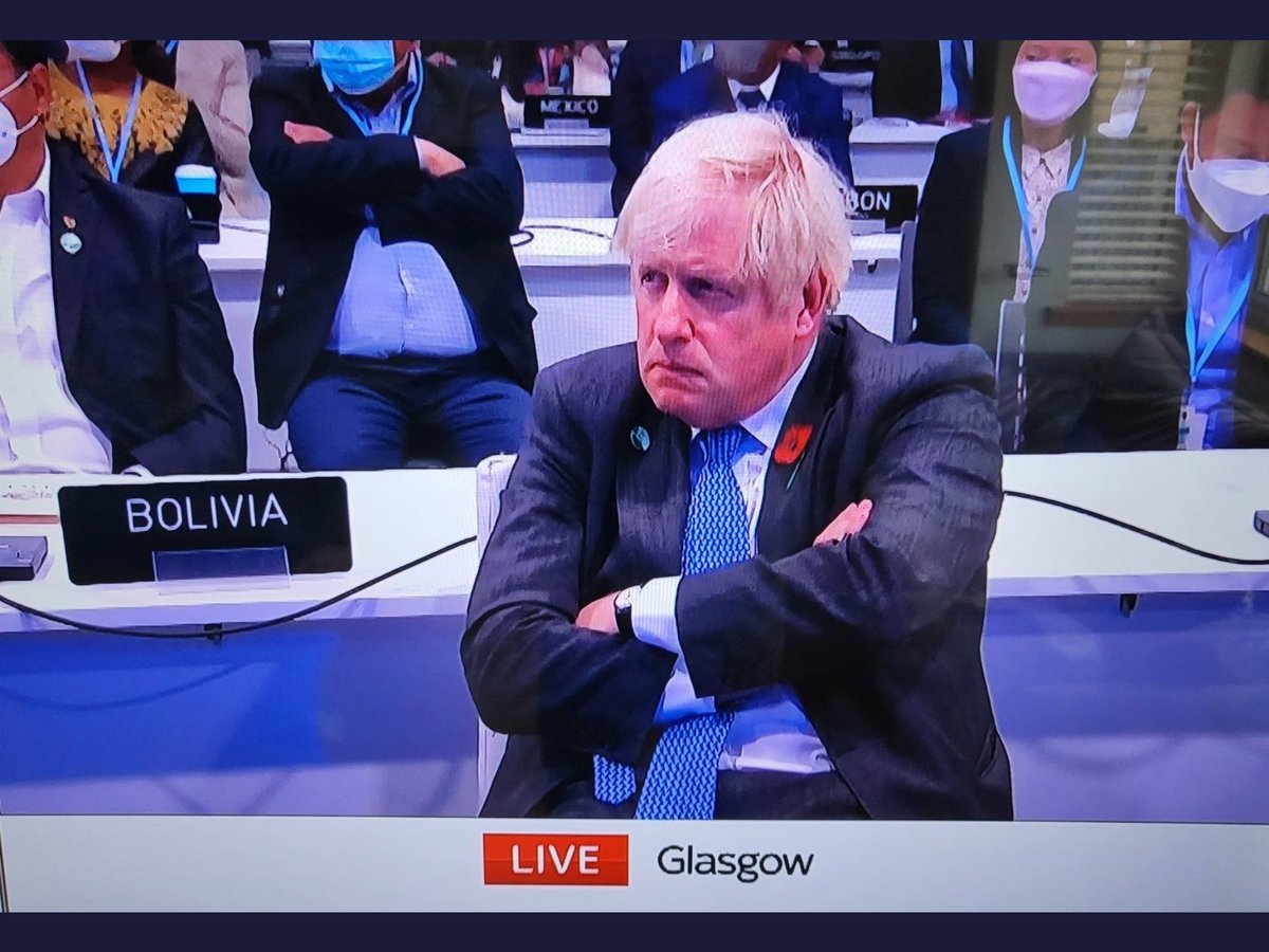 Sheilam19534814's tweet photo. @mgoldenmsp https://t.co/TmjWDbj3Gf

Oh Pet😢
@NicolaSturgeon left a lasting impression on the🌍Leaders by her credible impressive leadership
Your maskless🤥boss🤡left a lasting impression by
Talking gibberish &amp; slouching comatose during vital climate change speeches😳
Tory #TwitterTwit MO😳 https://t.co/OrIkzYc2PE