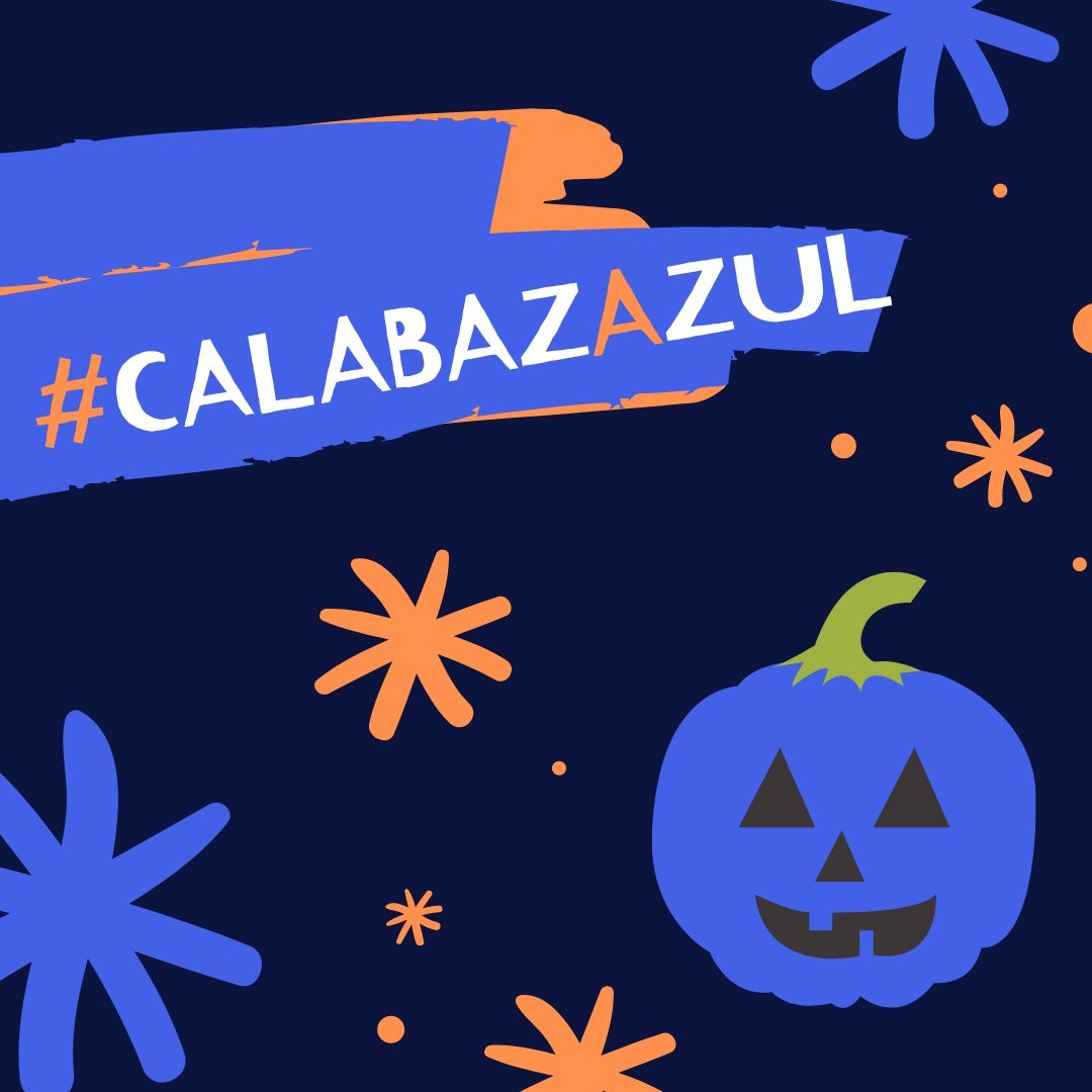_Down21's tweet photo. ¿Alguna vez oíste sobre "Las Calabazas azules" en Halloween? En este hilo 🧵 te contamos un poco sobre ellas. 🧡🎃 https://t.co/t01gs9oflu