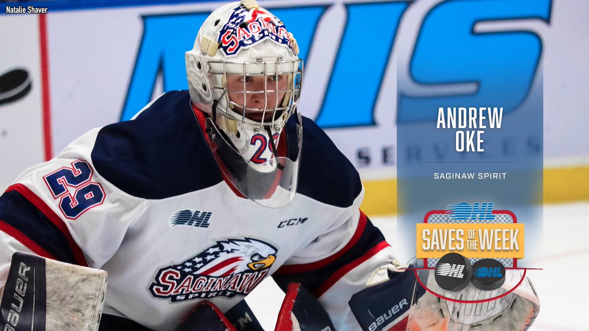 OHLHockey's tweet photo. Kicking off November with terrific turnaways in the #OHLSaves of the Week!

WATCH 🎥: https://t.co/aE4sSD8kpW https://t.co/puyoQn5ZuF