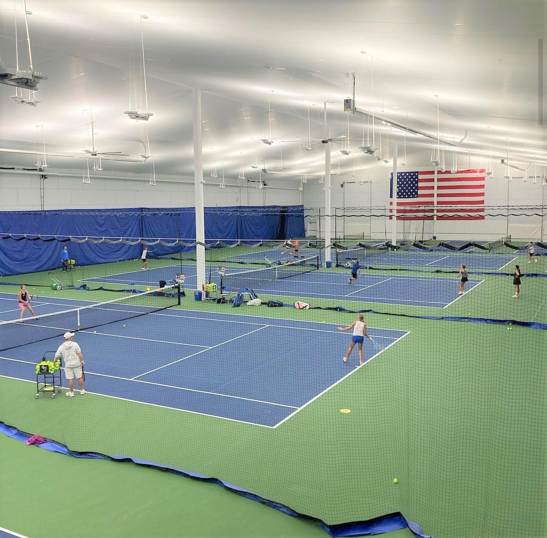 SportsInteriors's tweet photo. We are very excited to share photos of our recently completed installation at the Sunpro Tennis & Pickleball Club in Springville, UT. Click here to learn more: https://t.co/HPl07FEdK2
#sunprotennis #tennis #indoortennis #USTA #UT #LEDLighting #linersystem https://t.co/FkO8QdDUQn