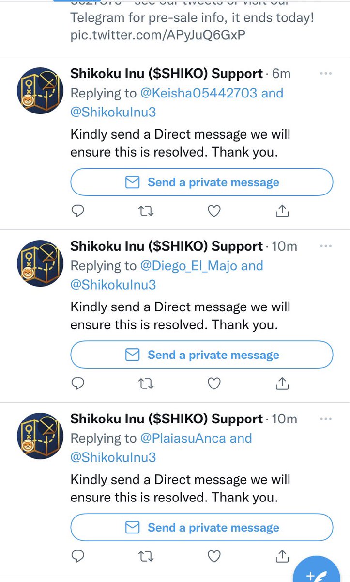 Please be aware of people trying to impersonate us. The below is a scam, we do not have a “support”.