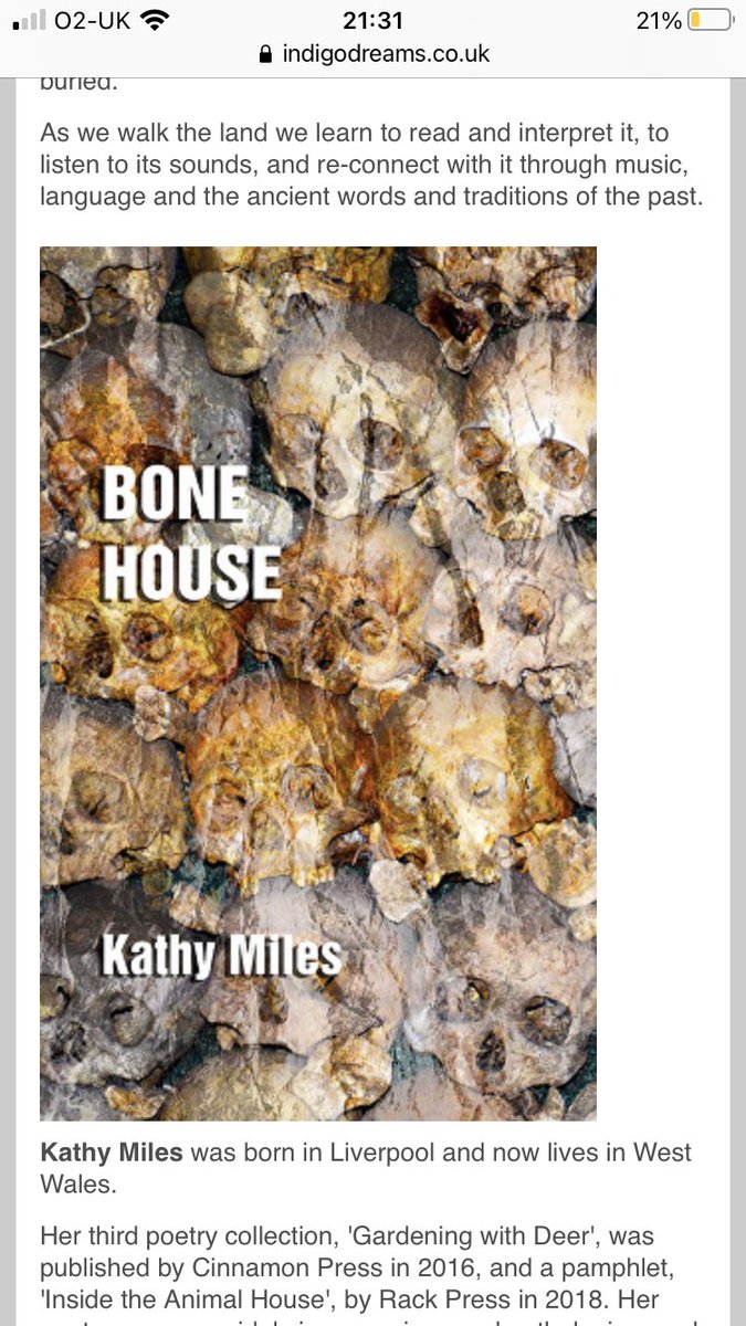 blackboughpoems's tweet photo. 🎉 In joint 1st 🥇 place in our #BBmicro2 #poetry #contest, West Wales-based poet Kathy Miles @Kathym974 with an utterly compelling #micropoem 💎 🎈
Kathy’s won the @BridportPrize & @PENfroBookFest prize and is widely published, recently with ‘Bone House’ @IndigoDreamsPub 🎊 🏴 https://t.co/lILSzSkWZ4