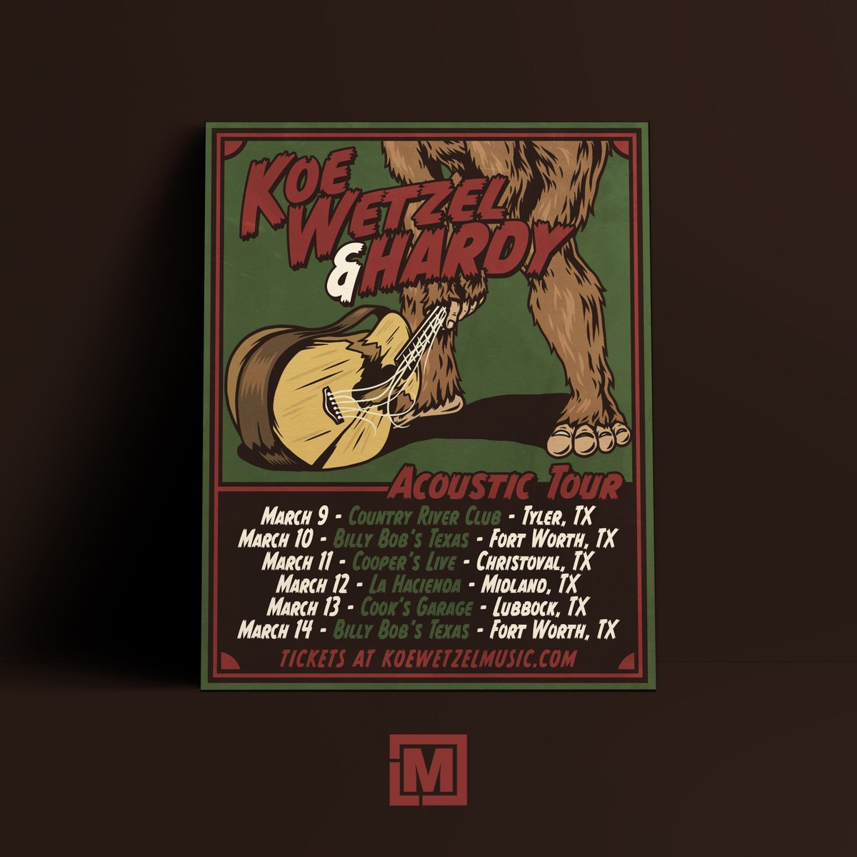 _LathamMedia's tweet photo. Flyer Design for @KoeWetzel &amp; @HardyMusic from a while back!
Drawing Squatches never gets old https://t.co/Vq6CknO4u9