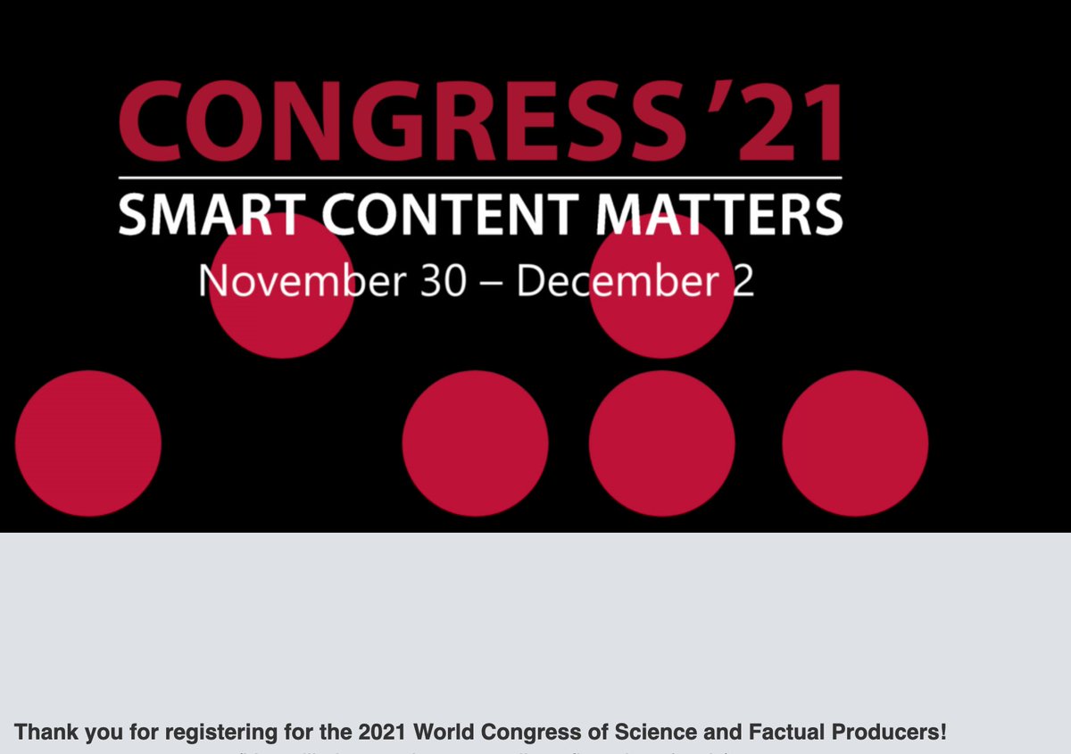 brandyyanchyk's tweet photo. I just signed up for @WCSFP Congress '21! 
I hope to see you there fellow filmmakers. It's always so educational and a great place to network. 
#WCSFP #WCSFP2021 #WCSFP21 https://t.co/VPxNfKehov
