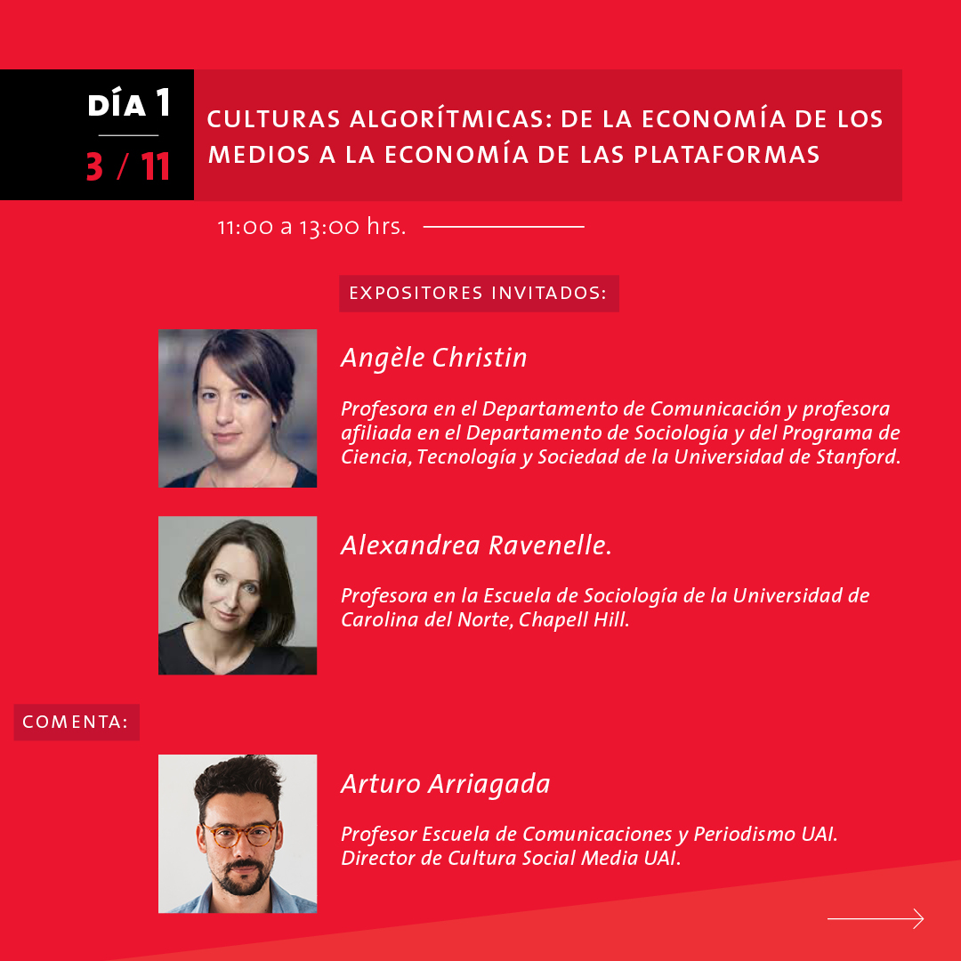 UAI_CL's tweet photo. MAÑANA | Llega una nueva versión de @cultsocialmedia!
Diversos académicos/as líderes en sus áreas, abordarán el papel de la automatización y de la inteligencia artificial en la creación de noticias.
@periodismouai

Inscríbete aquí: https://t.co/0DZfTjjv8A https://t.co/A3Mub0GTzH