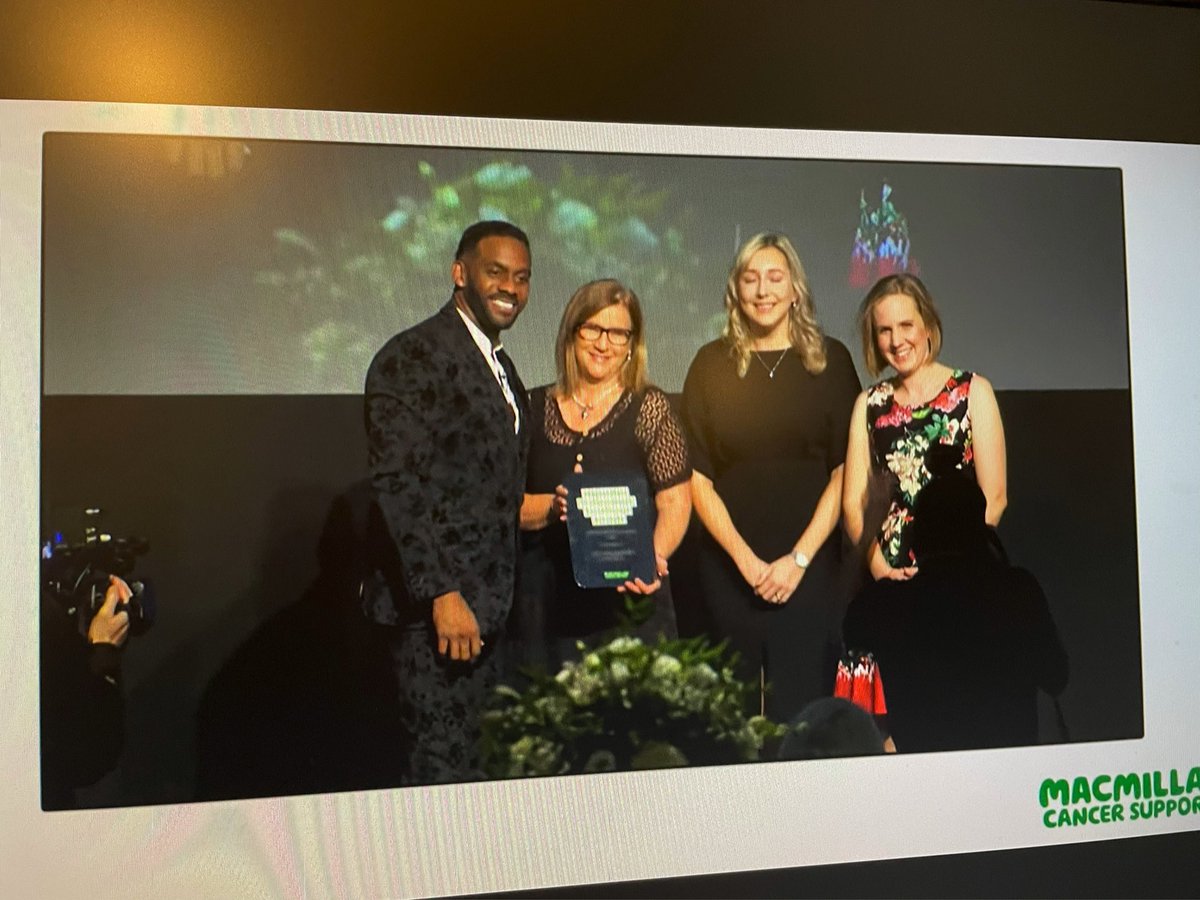 Fantastic @macmillancancer professionals awards evening - joined virtually this year but still felt the emotion & excitement of the room. Incredibly proud & humbled by all the finalists & winners. Well done to @Ldn_Ambulance! Another win for this brilliant team!