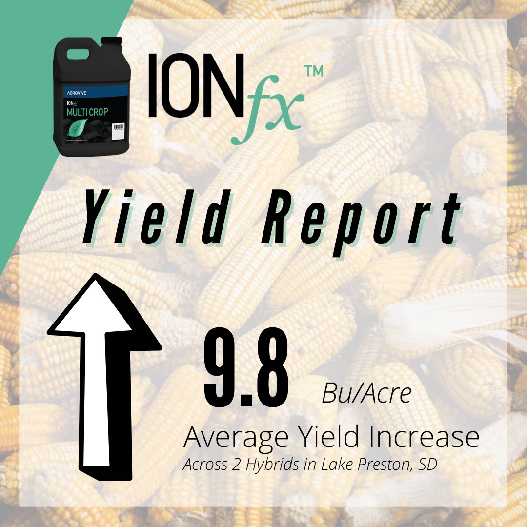 YieldMasterSol's tweet photo. 💥The yield advantage IONfx had in Lake Preston, SD is hard to ignore. 🕵️‍♂️ As trial data is rolling in, stay up-to-date on the latest results by visiting: https://t.co/lBzFyWK5sU https://t.co/R2CJL0RKxB