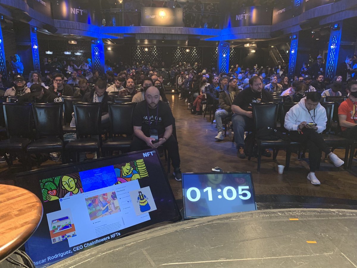 DrOscarARod's tweet photo. Spoke at the world’s largest NFT convention, NYCNFT. CFLO is launching the app soon and it is making a mark in geo communities.
#CFLO $KLEE #ChainFlowers #NYCNFT https://t.co/o2zPGiHWih
