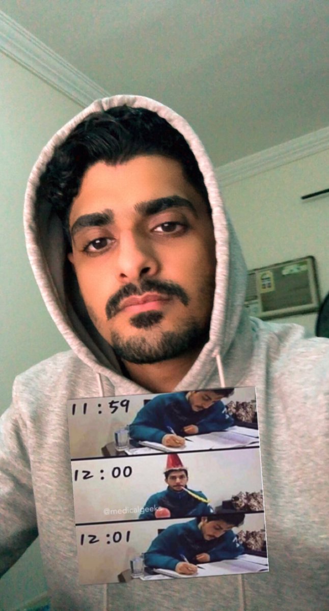 الطالب المجتهد يسلم عليكم ويقلكم انو اليوم صار عمره ربع قرن ولسا متبهدل في الجامعه  it’s my birthday 🥳🥳🥳🥳💔