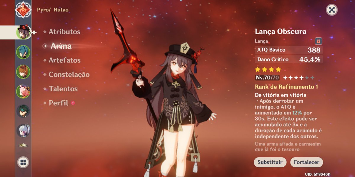 xiaoview's tweet image. that's my hutao :)))) and she is already strong