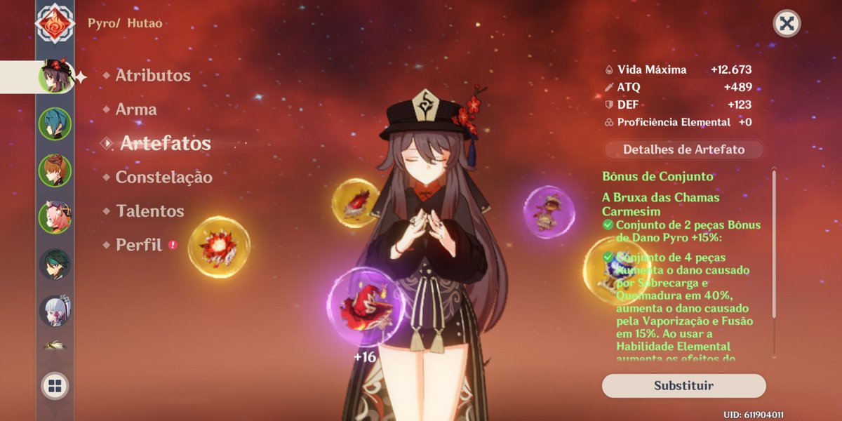 xiaoview's tweet image. that's my hutao :)))) and she is already strong