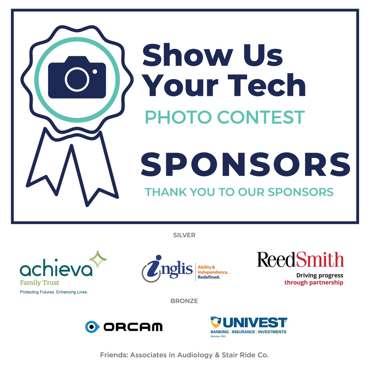 PennsylvaniaATF's tweet photo. Thank you to our generous sponsors for this year's #ShowUsYourTech AT Photo Contest! Get involved: https://t.co/hH0viOBQC2 https://t.co/IXcox1lfLl