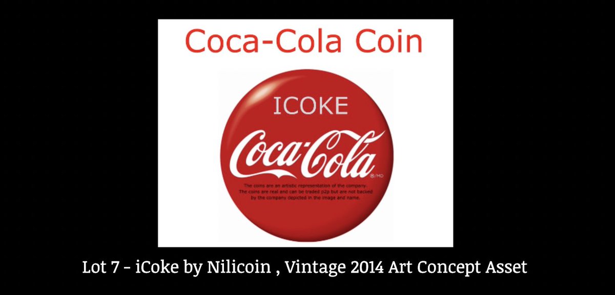 MintGoldDust's tweet photo. IRL NFT AUCTION ON 11/3 🔜 iCOKE is the first NFT token set minted in 2014 on the #BitcoinBlockchain, and is the premier mint in the NILIcoins collection.
Inspect the Goods: https://t.co/SJ2T9qHCvc
@NILIcoins @theog__ #NFTNYC #NFTNYC2021 #icoke https://t.co/od8mMyfuKj