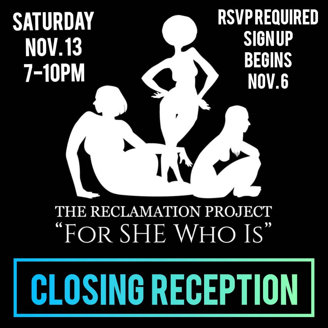 warriormamma's tweet photo. The CLOSING RECEPTION for #TheReclamationProject (@thereclamations) is Sat. Nov. 13th at #TriCitiesTattoo. *Required* RSVP opens at 12AM on Nov. 6 here: https://t.co/m4XHra5Lmb [Curated by @abdivineevents] https://t.co/w4MLDjfcO7