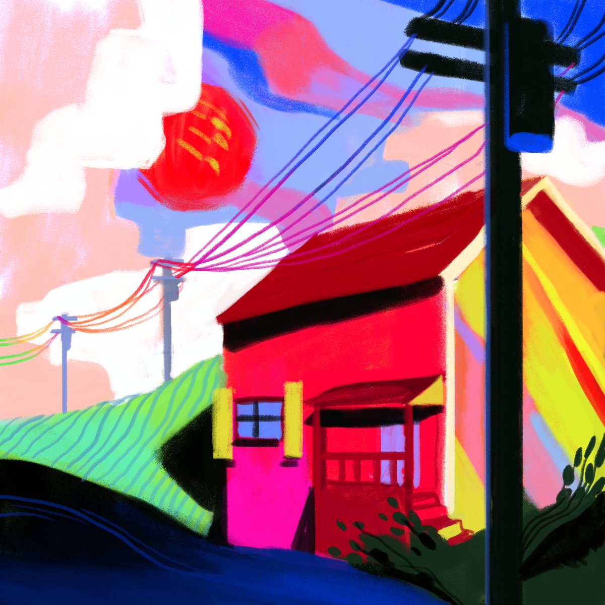 Todays warm up painting