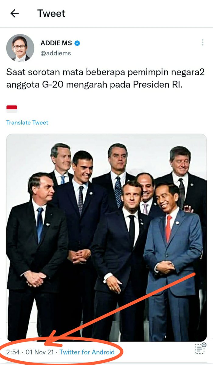 KRMTRoySuryo2's tweet photo. Inilah Postingan 1000 % HoaX.
Peristiwanya sendiri sdh berlangsung lama, tgl 29 Juni 2019 di International Exhibition Center, Osaka (saat G20 Summit 2019).
Namun diposting ulang sekarang, bahkan oleh 2 Akun sekolam (seolah2 terjadi saat G20 di Roma 2021) 🤣
Apa maksudnya?
AMBYAR https://t.co/ykux6SqAwr