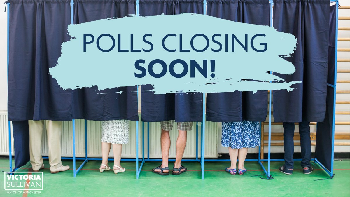🚨 Polls are closing at 7 PM!🚨

That means there's only 1 HOUR LEFT to vote in the Manchester Municipal General Election!

If you haven't yet, get out and VOTE NOW!!!

#MHT #nhpolitics