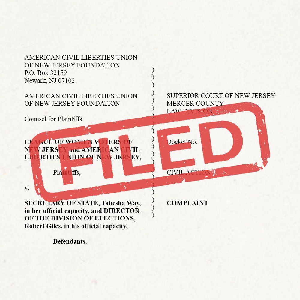 ACLU of New Jersey tweet media