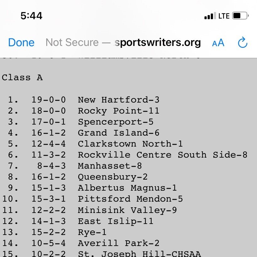 CHSNAthletics's tweet photo. WE SEE YOU RAMS!!👀👀👀
North Girls Soccer move in the NY State Rankings to #5! AMAZING!!🙌⚽️💜⚽️💜⚽️🙌
#NorthTogether #PurplePride #Ramarkable
@CHSNGirlsSoccer https://t.co/Wa7chSRcCA
