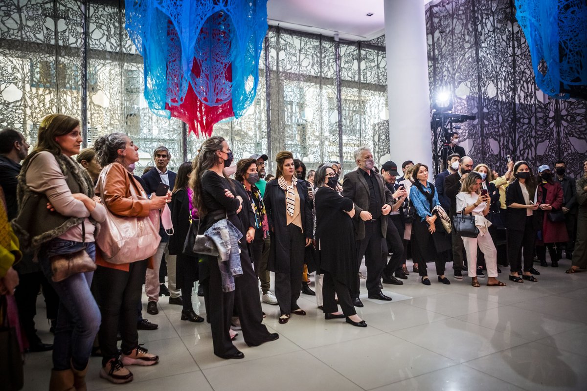 El ministro de Cultura de la Nación, Tristán Bauer, acompañó la inauguración de <a href="/ArtHauscentral/">ARTHAUS</a>, un espacio dedicado al arte contemporáneo que abrirá sus puertas en 2022 y anunció una serie de convocatorias y becas en colaboración con el <a href="/BellasArtesAR/">Bellas Artes Arg</a> y el <a href="/TeatroColon/">Teatro Colón</a>.