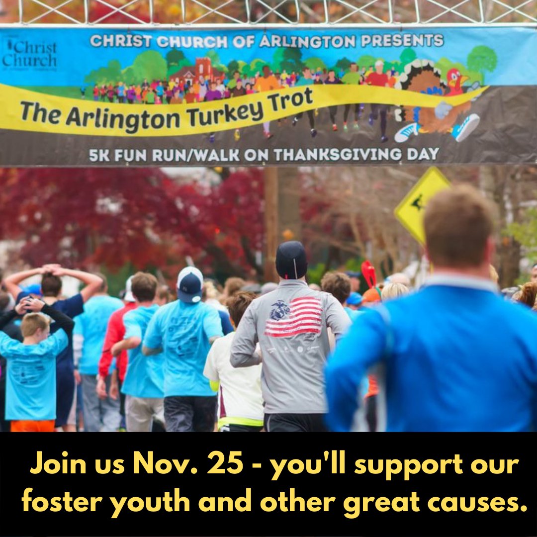 RegratifyingFD's tweet image. For more info and to register: zcu.io/dtml
Arlington Turkey Trot - Virginia

#fostercare #fosteryouth #arlingtonturkeytrot