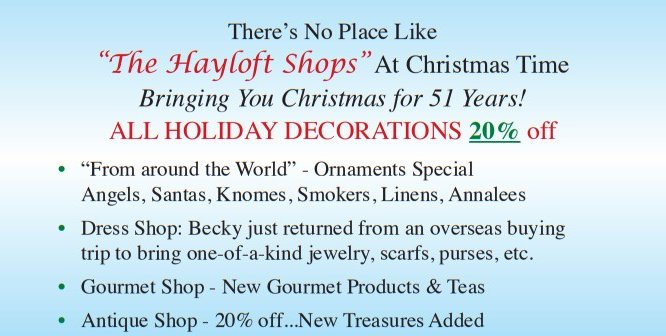 hayloft_shops's tweet photo. 20% OFF @ The HAYLOFT Christmas Show - https://t.co/tYGgTDk97a https://t.co/NNcba8Bvir
