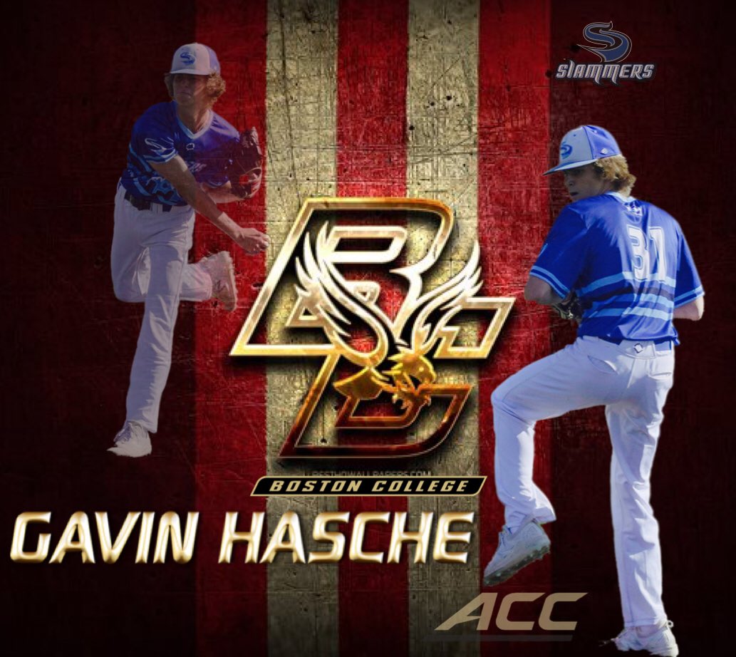 GavinHasche's tweet photo. I am proud to announce that I have commited to continue my academic and athletic career at Boston College. A huge thank you to all of my family, friends, teammates, and Slammers coaches that have pushed me to be the player I am today! #BirdBall @BCBirdBall @Slammersbasball https://t.co/Nok5yqniR1