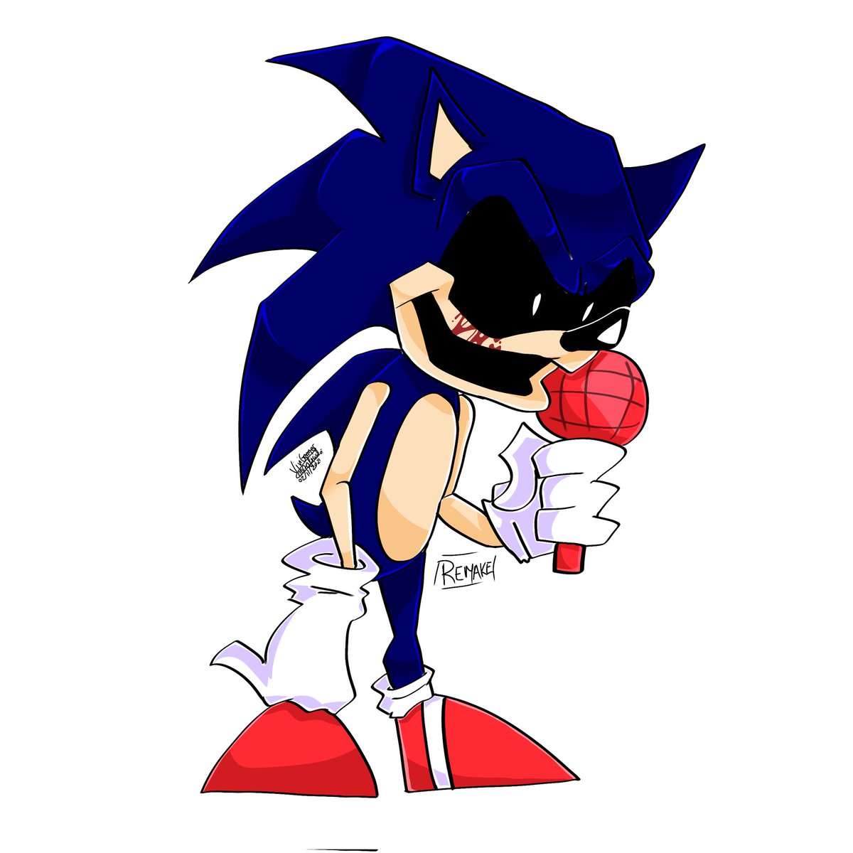 Fnf Sonic Exe Sonic Exe Fnf Sticker - Fnf Sonic Exe Fnf Sonic