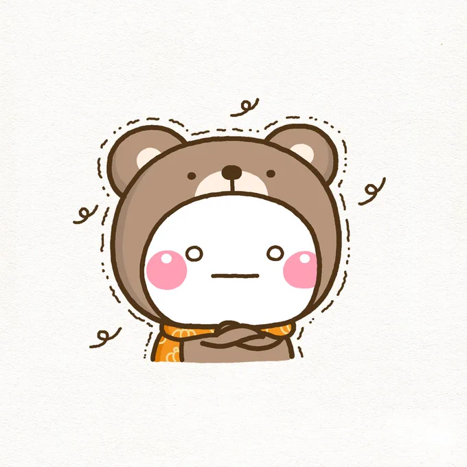 ぶるぶる
#しろまる 