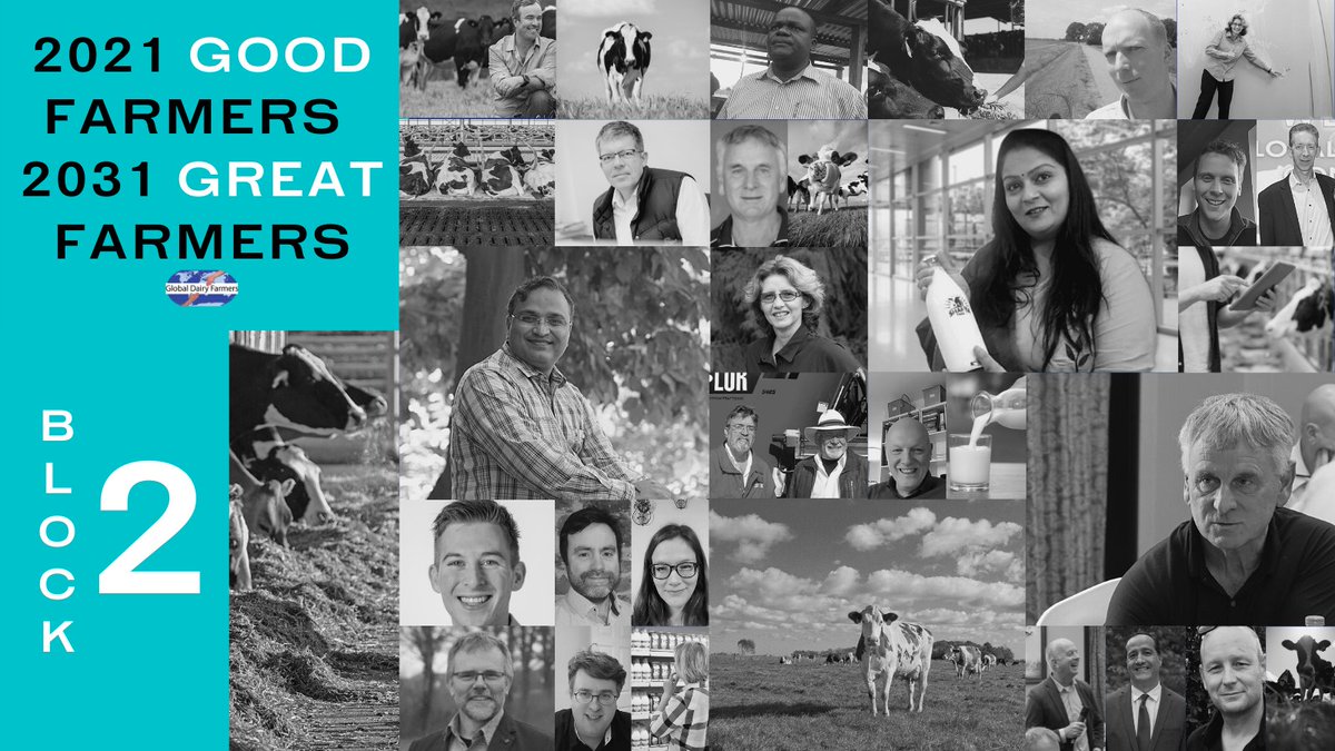 GDFnetwork's tweet photo. Look at these inspirational &amp; aspirational #dairy professionals! Join them during our GDF Online Summit next week!
Liveblock 2 – Wednesday November 10, 2021
DAIRY DEVELOPMENTS ON SO MANY LEVELS
Full progam &amp; free registration:
https://t.co/fqelduqbFG
#leadingfarmers #dairyfarming https://t.co/P6xnzRkkDG