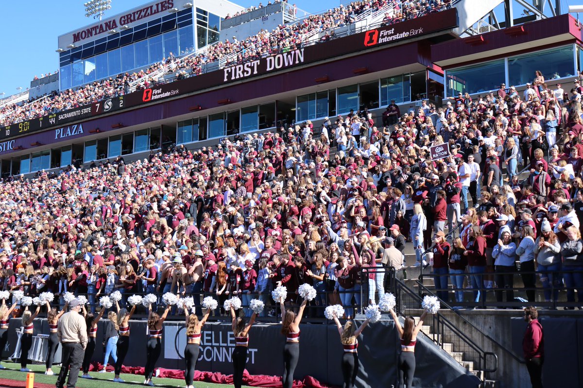 Best venue in the FCS, come check it out <a href="/CollegeGameDay/">College GameDay</a>! 

#GrizOnGameDay