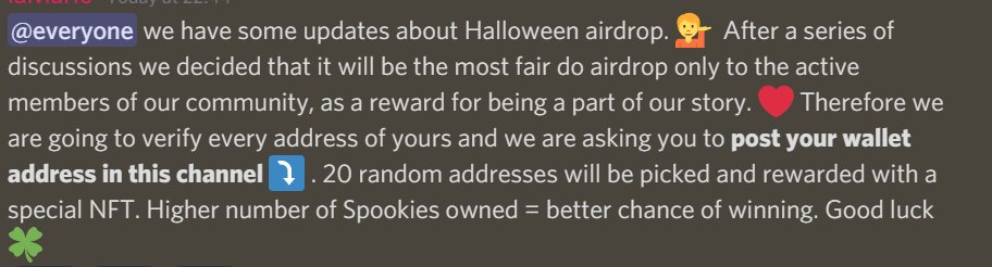 CardanoSpookies's tweet photo. Join out discord if you haven't done so yet to participate in Halloween AIRDROP!! https://t.co/IuTt8VJ7c8 https://t.co/cTaarfY6PA