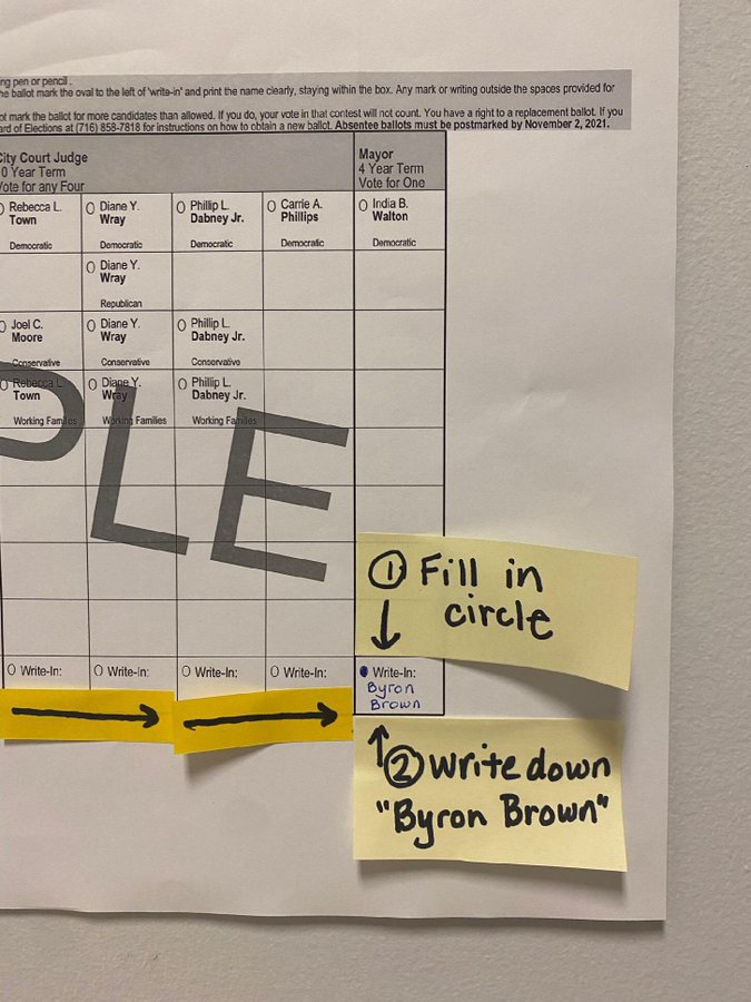 Mayor Byron W. Brown tweet media