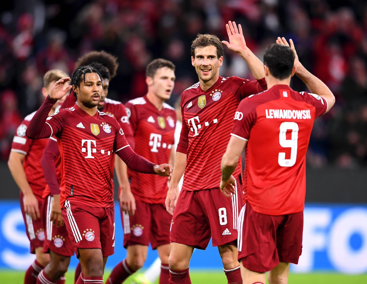 Vier Spiele. Vier Siege.👊✅ <a href="/ChampionsLeague/">UEFA Champions League</a> <a href="/FCBayern/">FC Bayern München</a> #MiaSanMia #WeiterImmerWeiter
