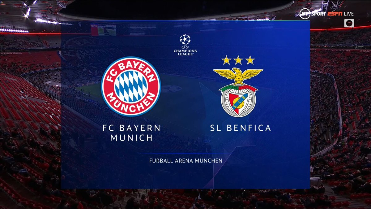 Full match: Bayern Munich vs Benfica