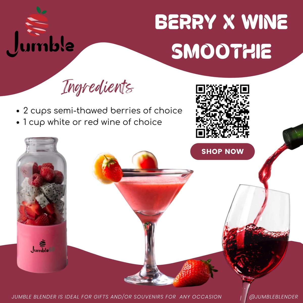 jumble portable blender