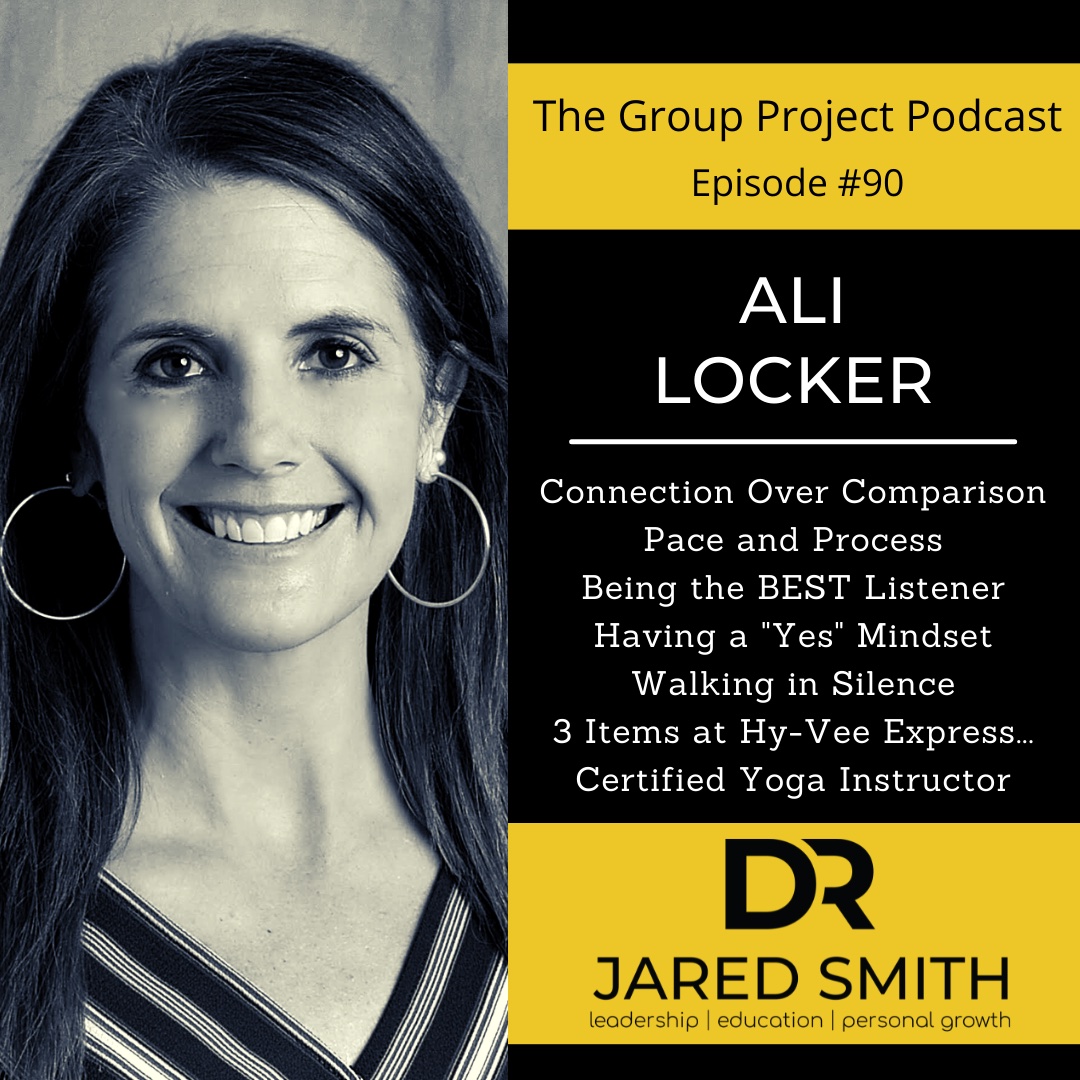 Ali Locker - Waukee (IA) Director of Teaching &amp; Learning - brought the 🔥🔥🔥 in her GP Pod Interview!

We Cover:
✔️ Connection > Comparison
✔️ The BEST Listener
✔️ Having a "YES" Mindset
✔️ 3 Items at Hy-Vee Express
✔️ Certified Yoga Instructor

Link: drjaredsmith.com/.../90-ali-loc…...