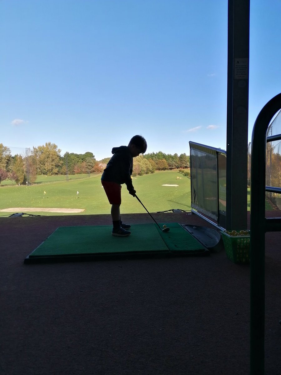 TedsEdward's tweet photo. Congo Rapids crazy golf and a bit of driving range practise! 2 tier range too... We're on top! https://t.co/zJZxAGSath